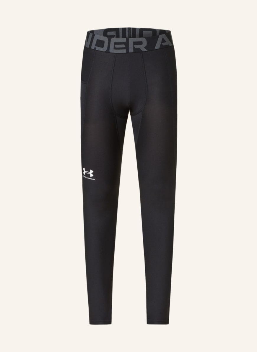 UNDER ARMOUR Tights HEATGEAR in schwarz grau