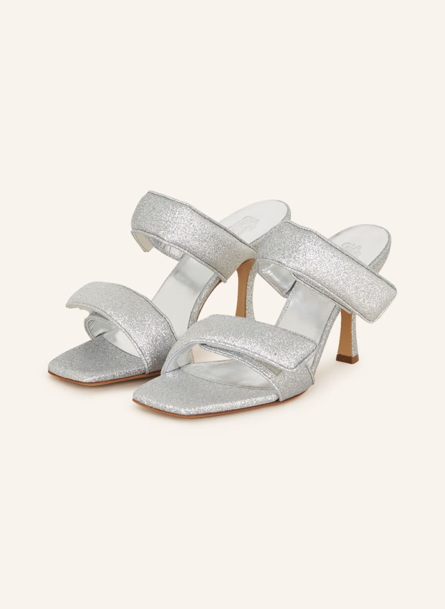 サンダル・ミュール Gia Borghini Perni 03 New Leather Mules Gia Borghini Perni 03 New Leather Mules | ShopSimon
