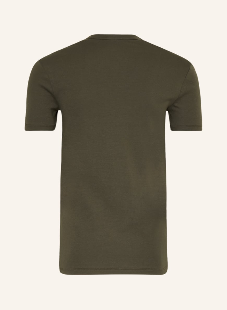 【送料&関税込】Tom Ford Bamboo T-shirt TOM FORD T-shirt in khaki