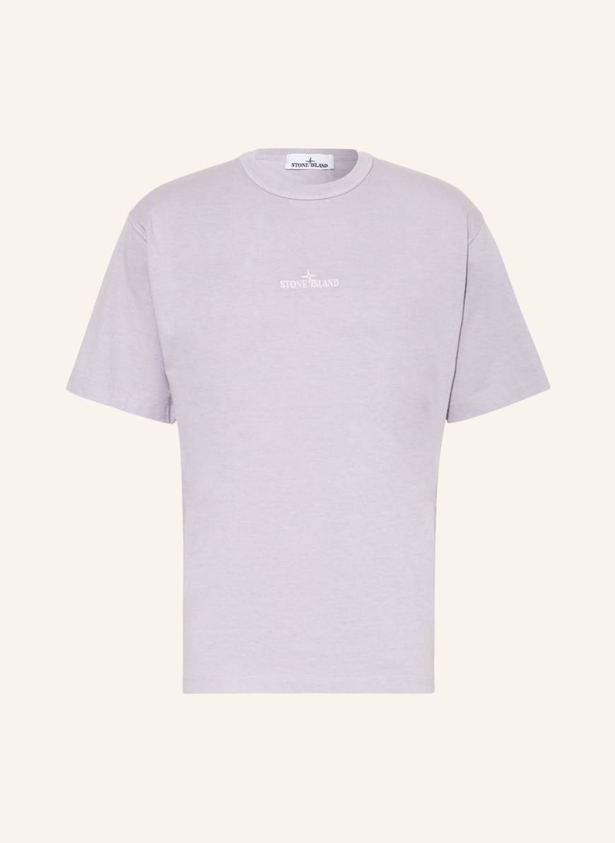 Stone island clearance purple t shirt