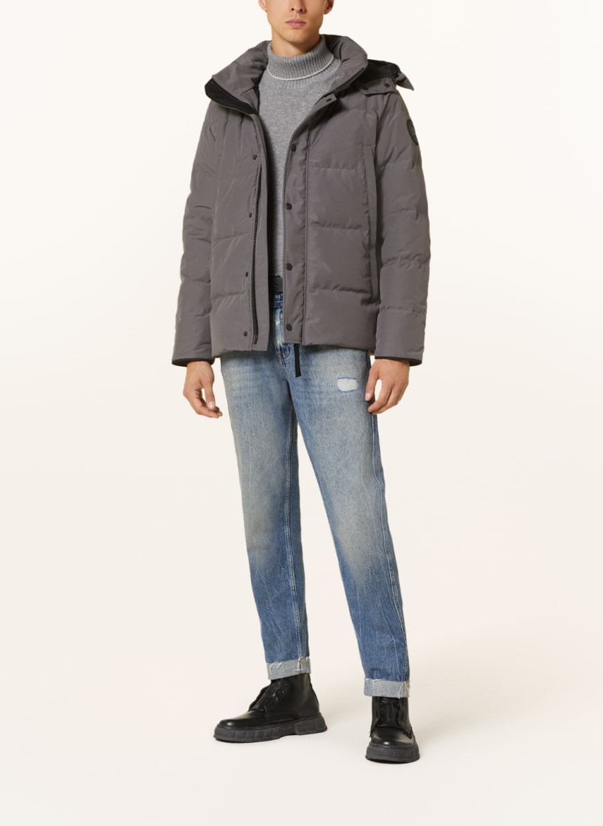 CANADA GOOSE Down jacket WYNDHAM in gray