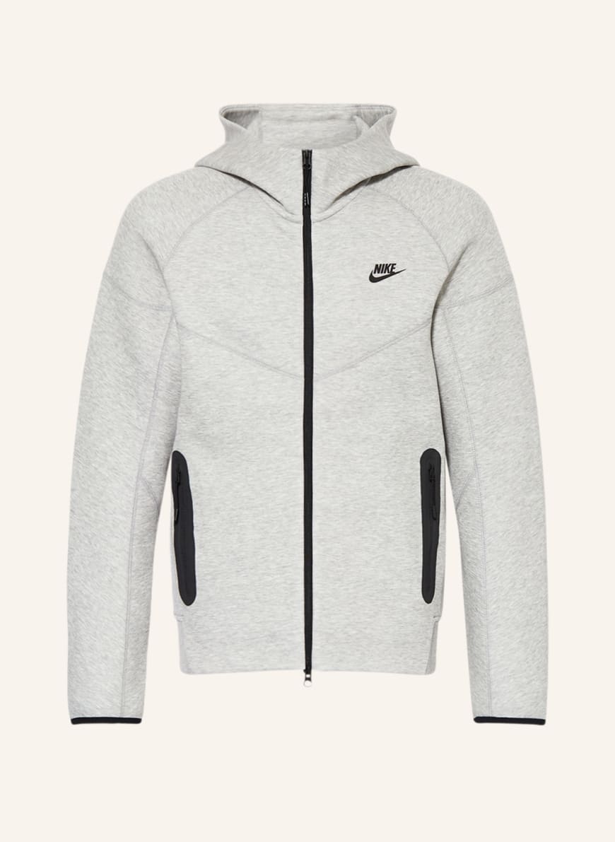 Nike Sweat jacket SPORTSWEAR TECH FLEECE WINDRUNNER in light gray