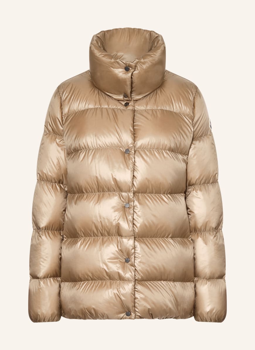 MONCLER Down jacket: BEIGE