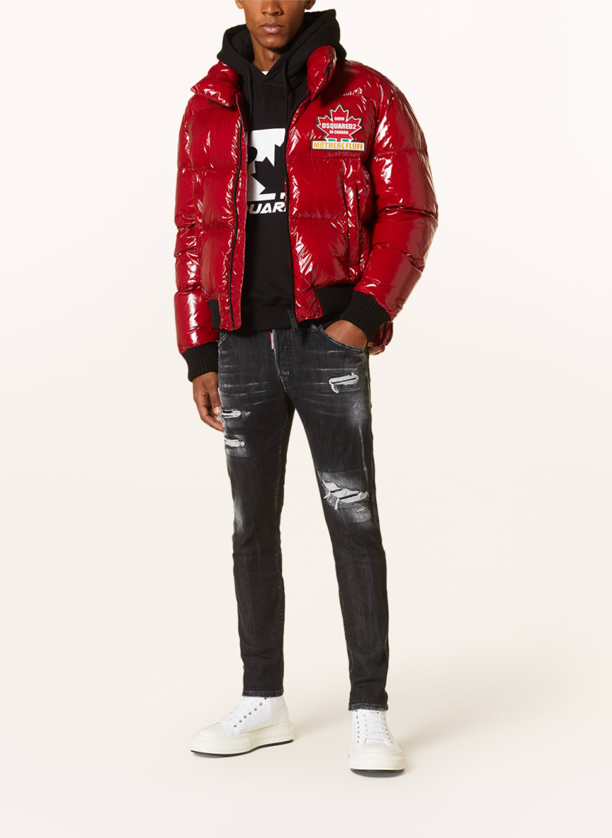 Dsquared 2025 red jacket