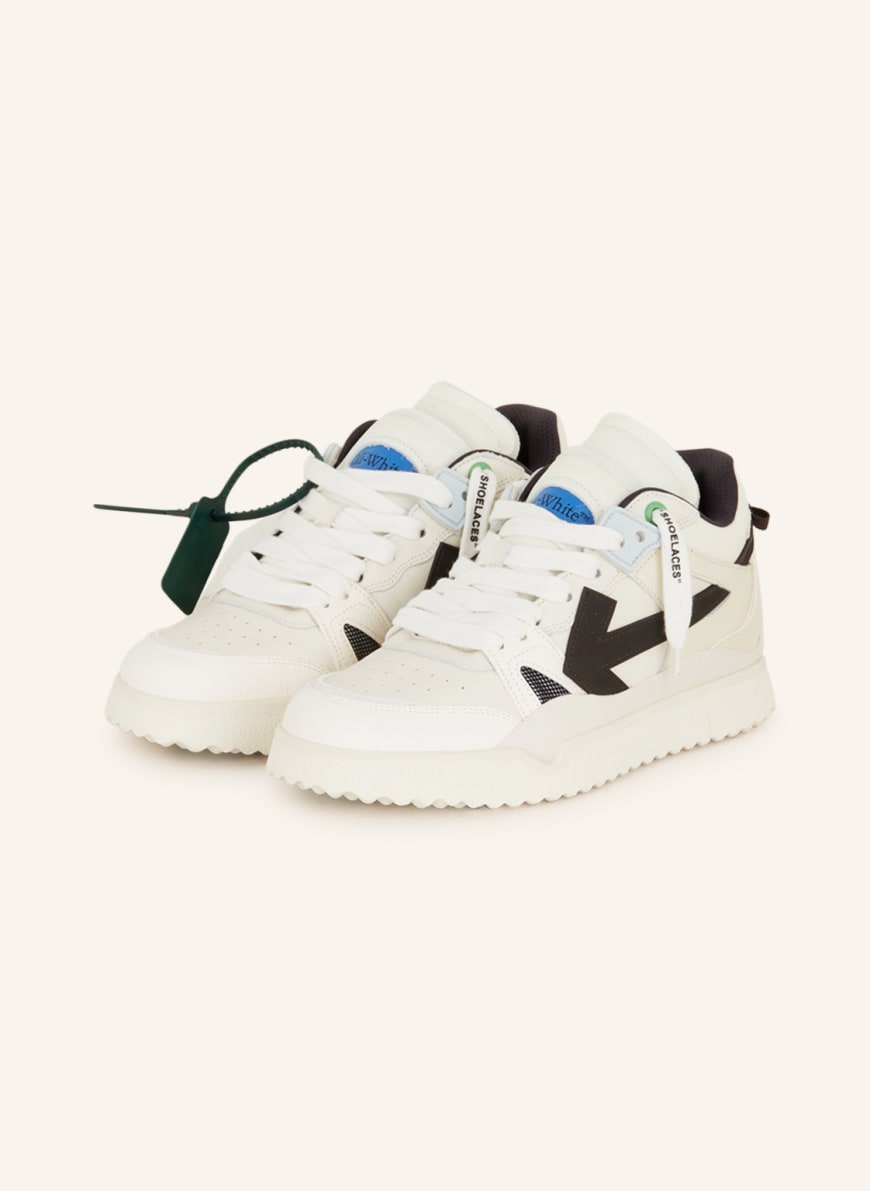 Off White Sneakers SPONGE in white black