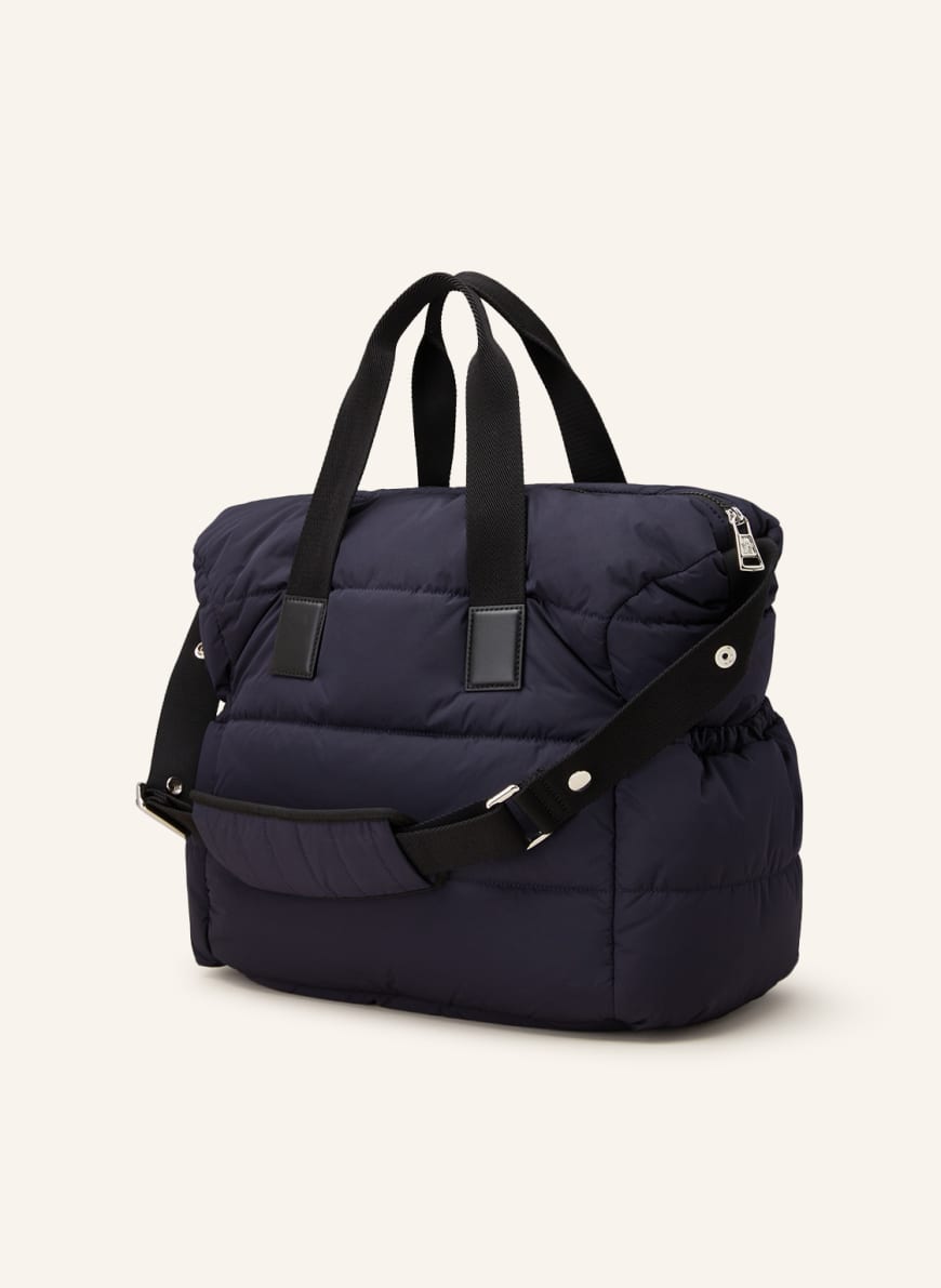 MONCLER enfant Wickeltasche in dunkelblau/ schwarz