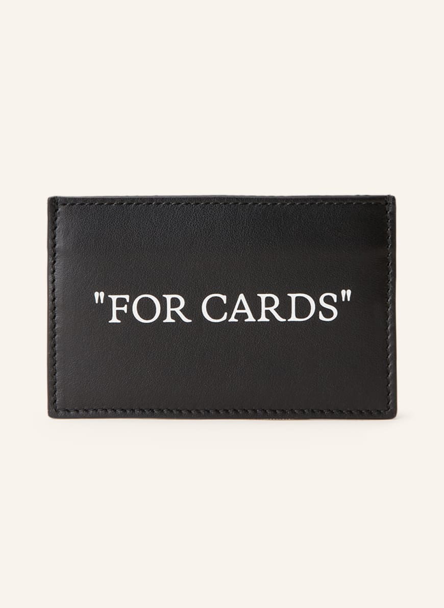 Off white card holder shop