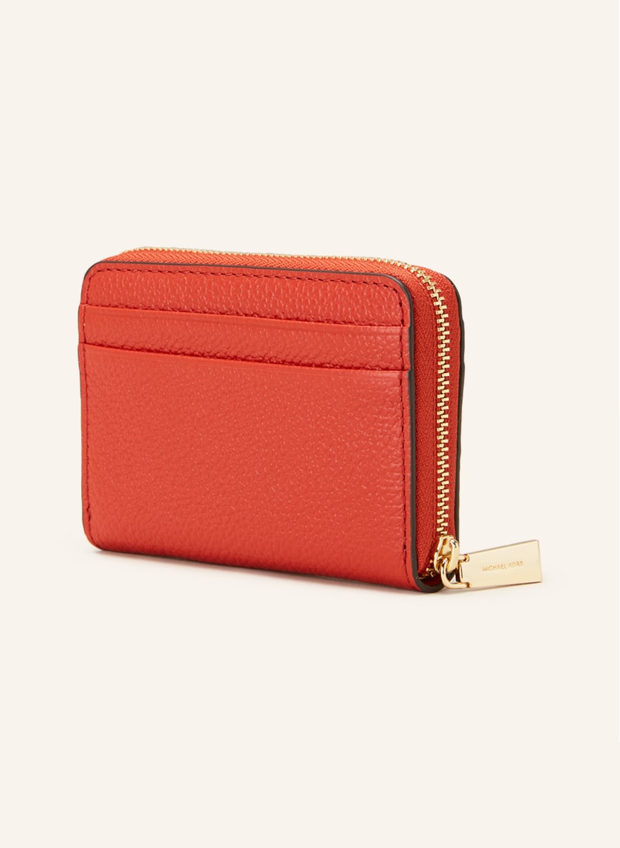 Michael kors wallet orange sale