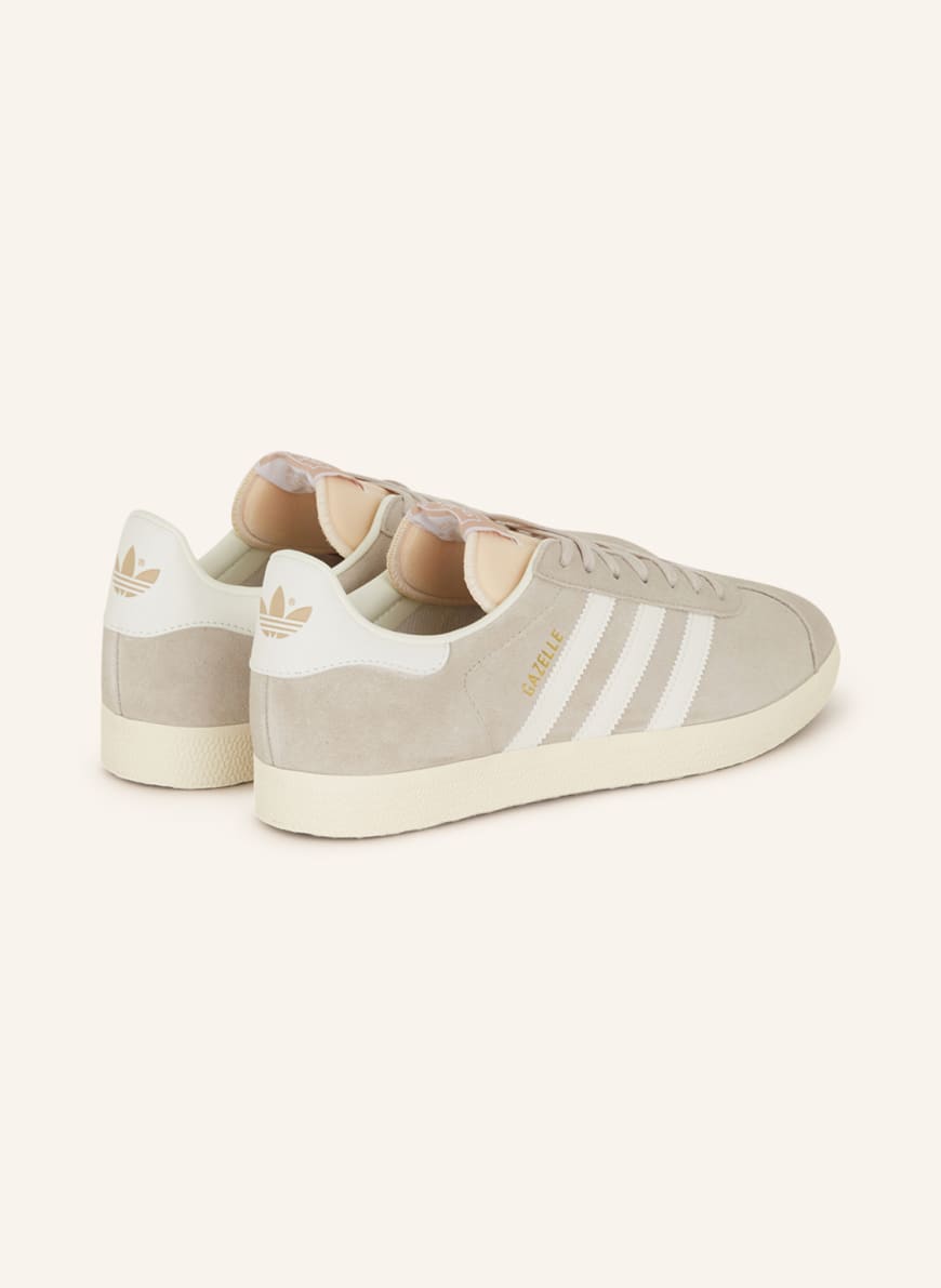 Adidas originals grey gazelle clearance sneakers with snake effect trim