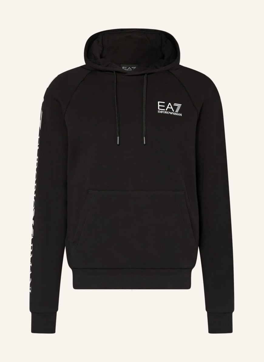 Emporio armani black hoodie hotsell