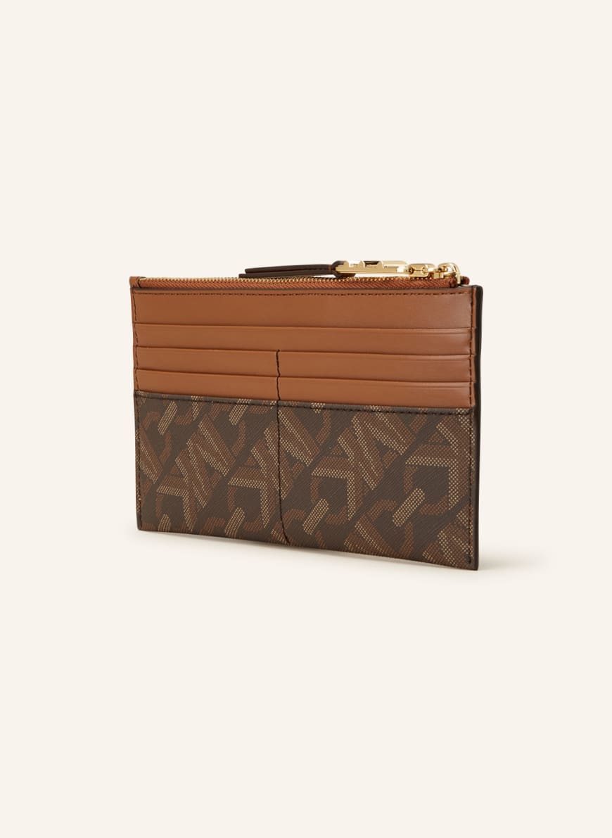 Light brown mk wallet top