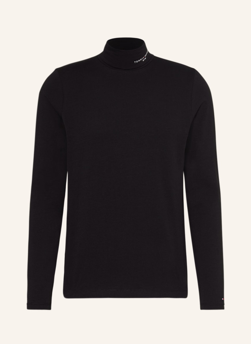 TOMMY HILFIGER Turtleneck shirt in black