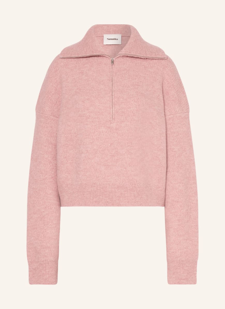 Nanushka half zip sweater shop