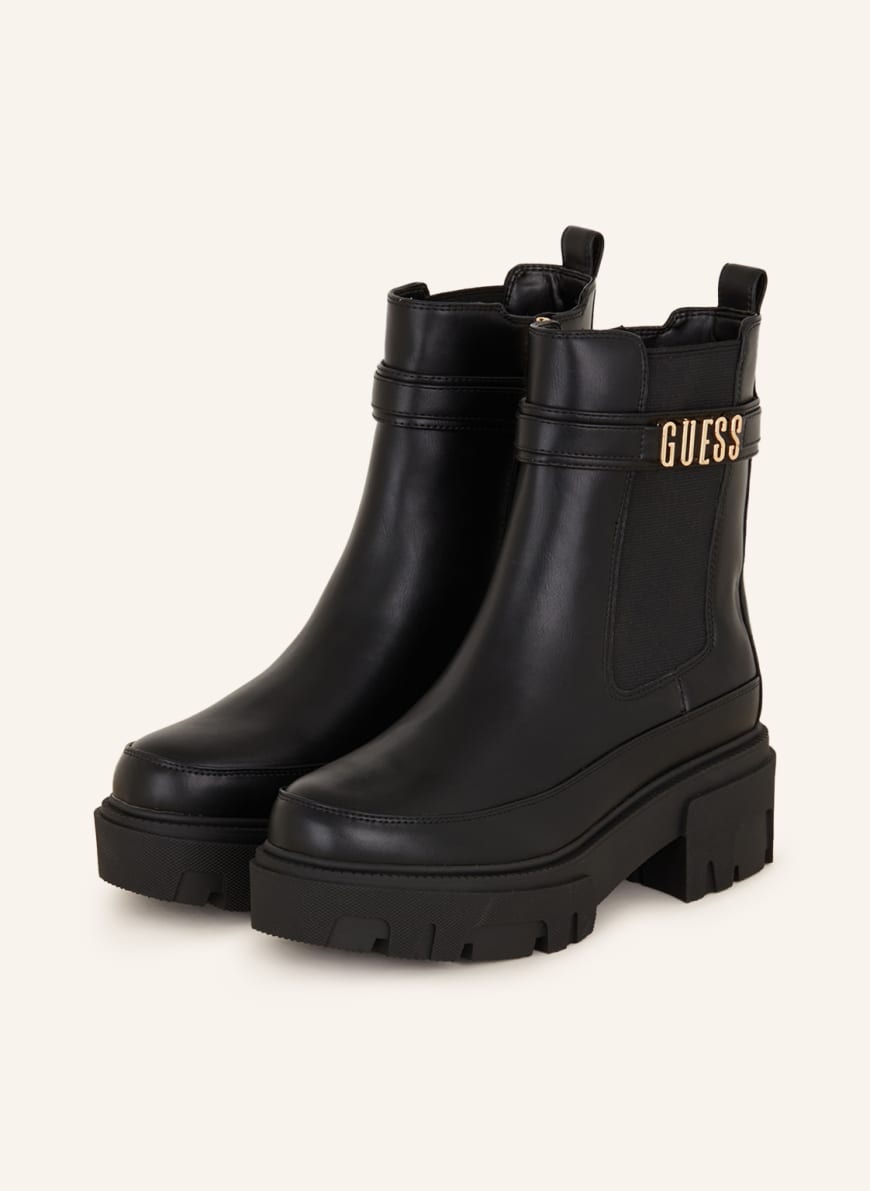 Gray guess boots top