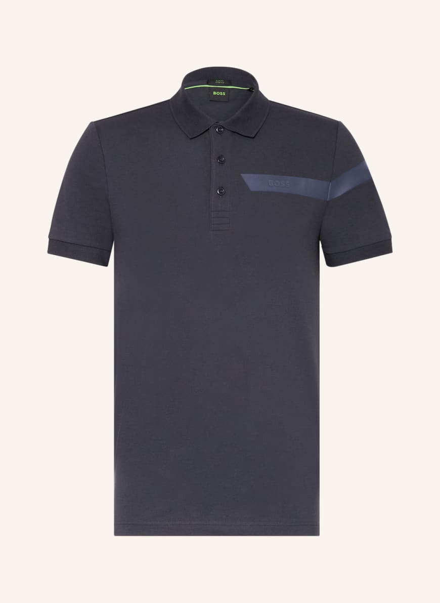 Blue hugo new arrivals boss polo