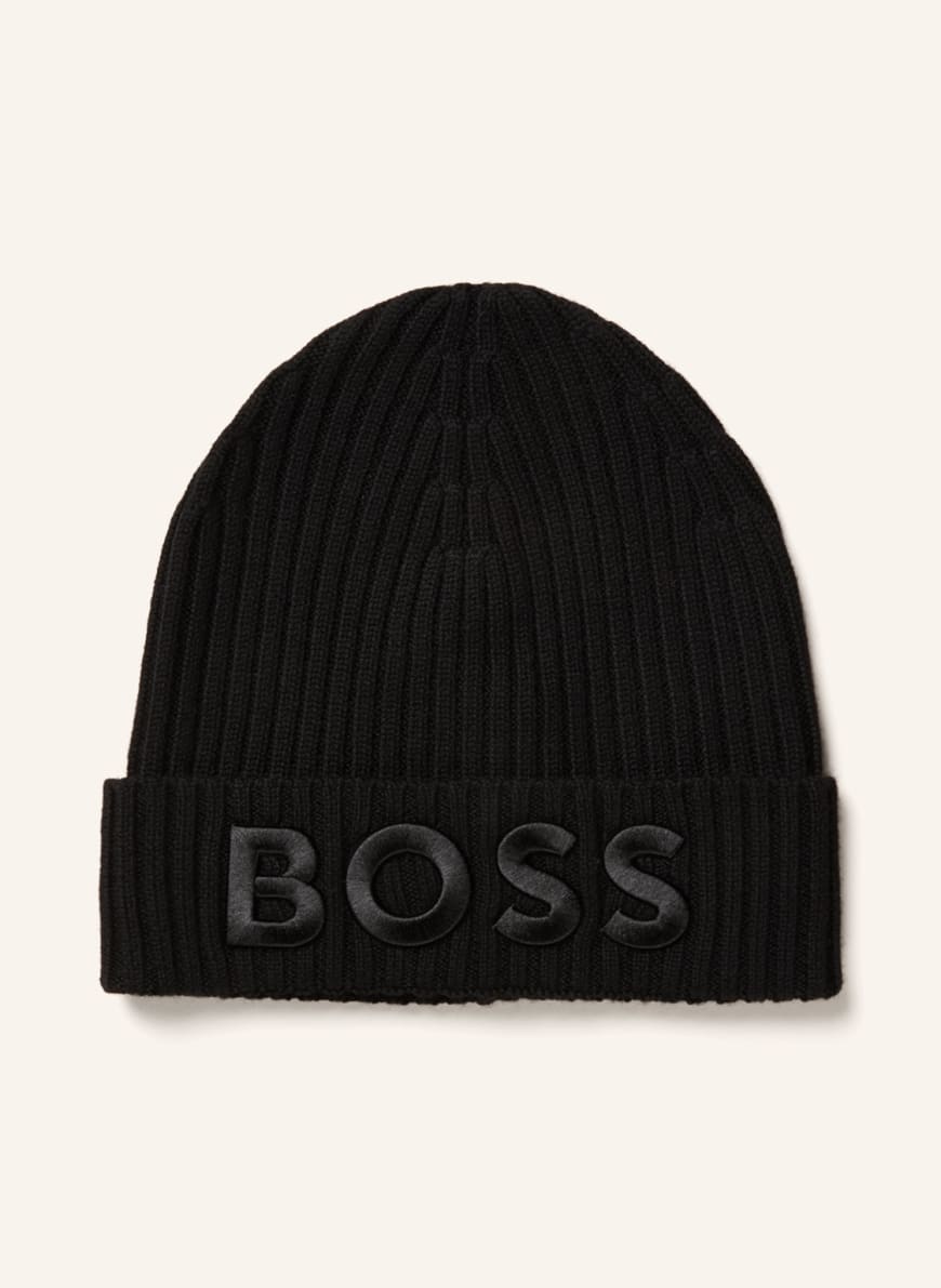 BOSS Mütze LARA: SCHWARZ