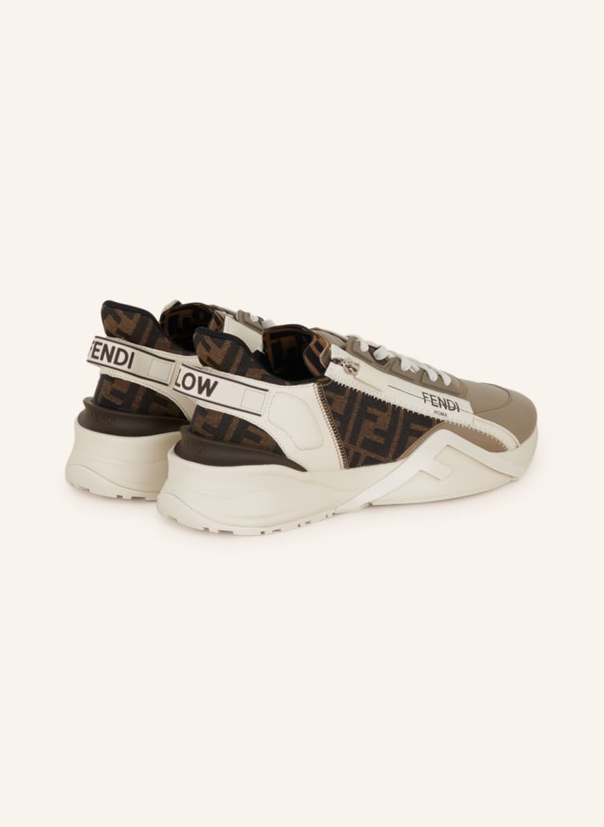 FENDI Sneakers FLOW in gray white