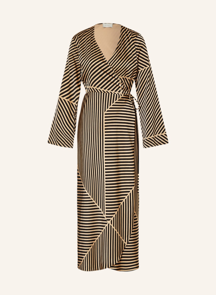 NEO NOIR Wrap dress AMBER made of satin