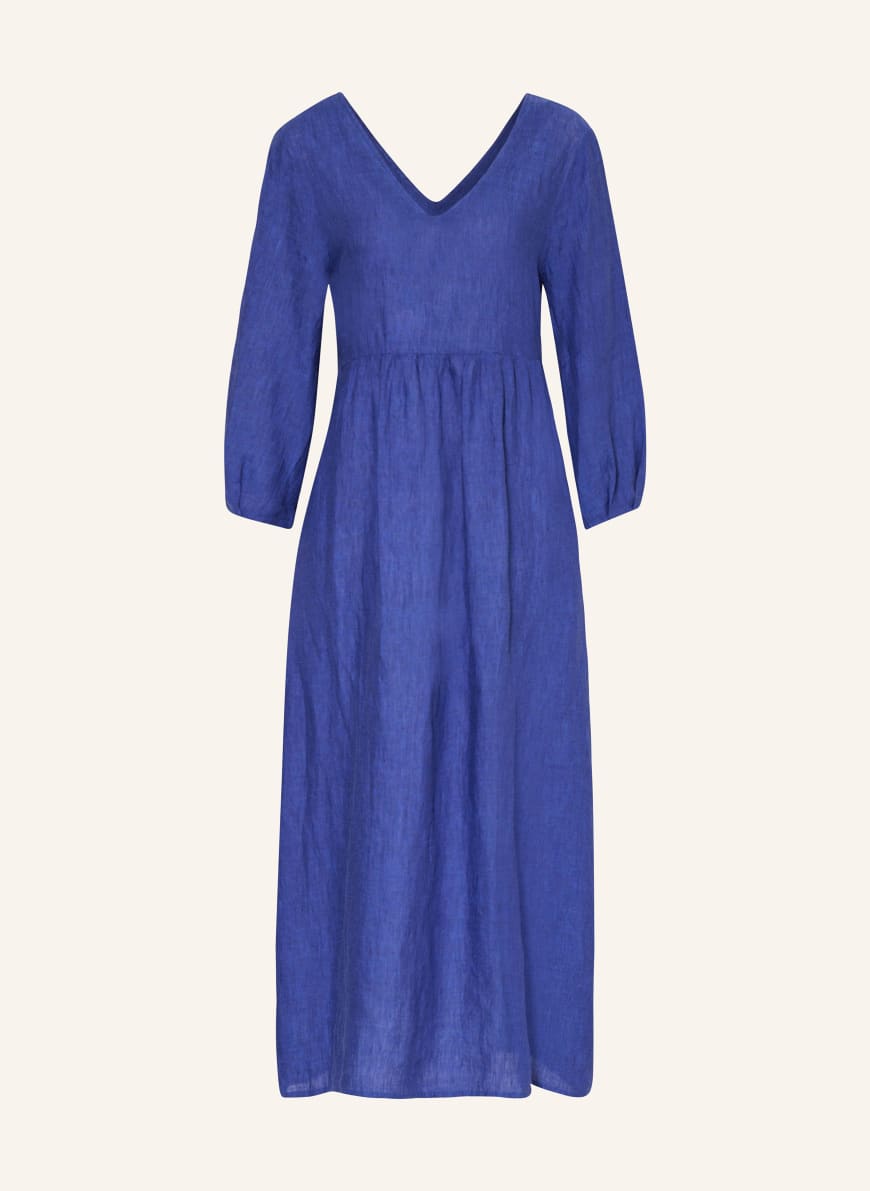 robert friedman linen dress Robert Friedman Women's Tiered Linen Dress In Cobalt