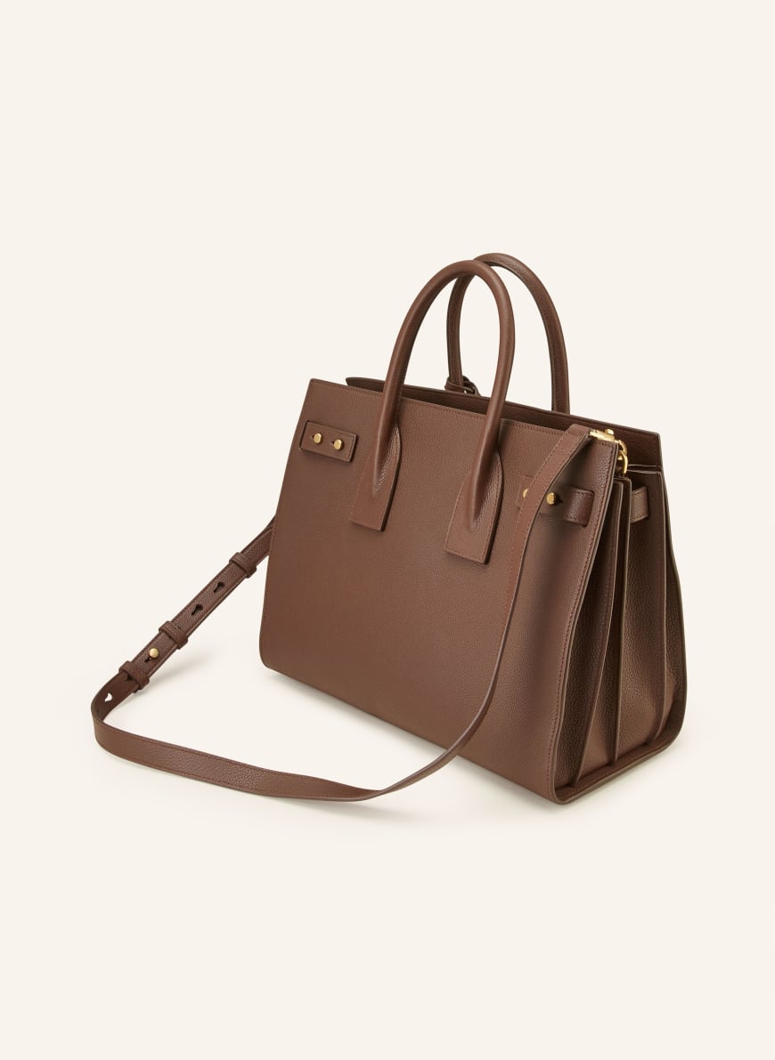 SAINT LAURENT Handtasche SAC DE JOUR in dunkelbraun