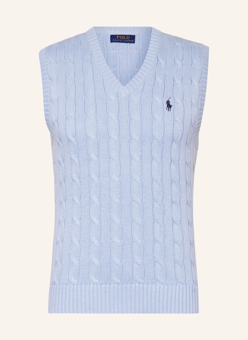 Ralph lauren deals light blue sweater