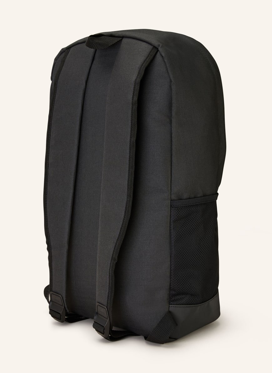 White and black backpack top