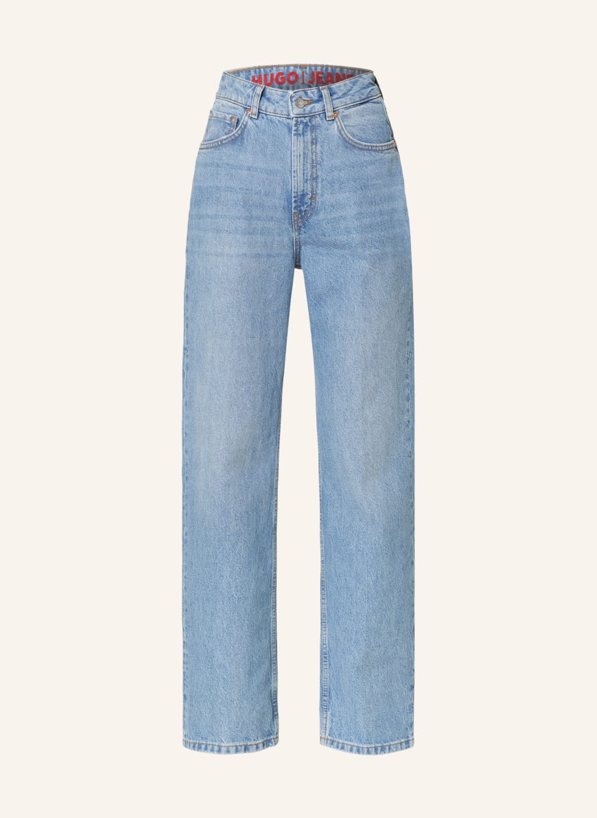HUGO Straight Jeans GILISSI in 432 bright blue