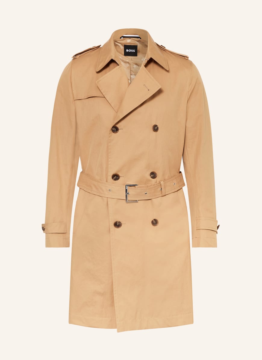 BOSS Trench coat HYDE in beige