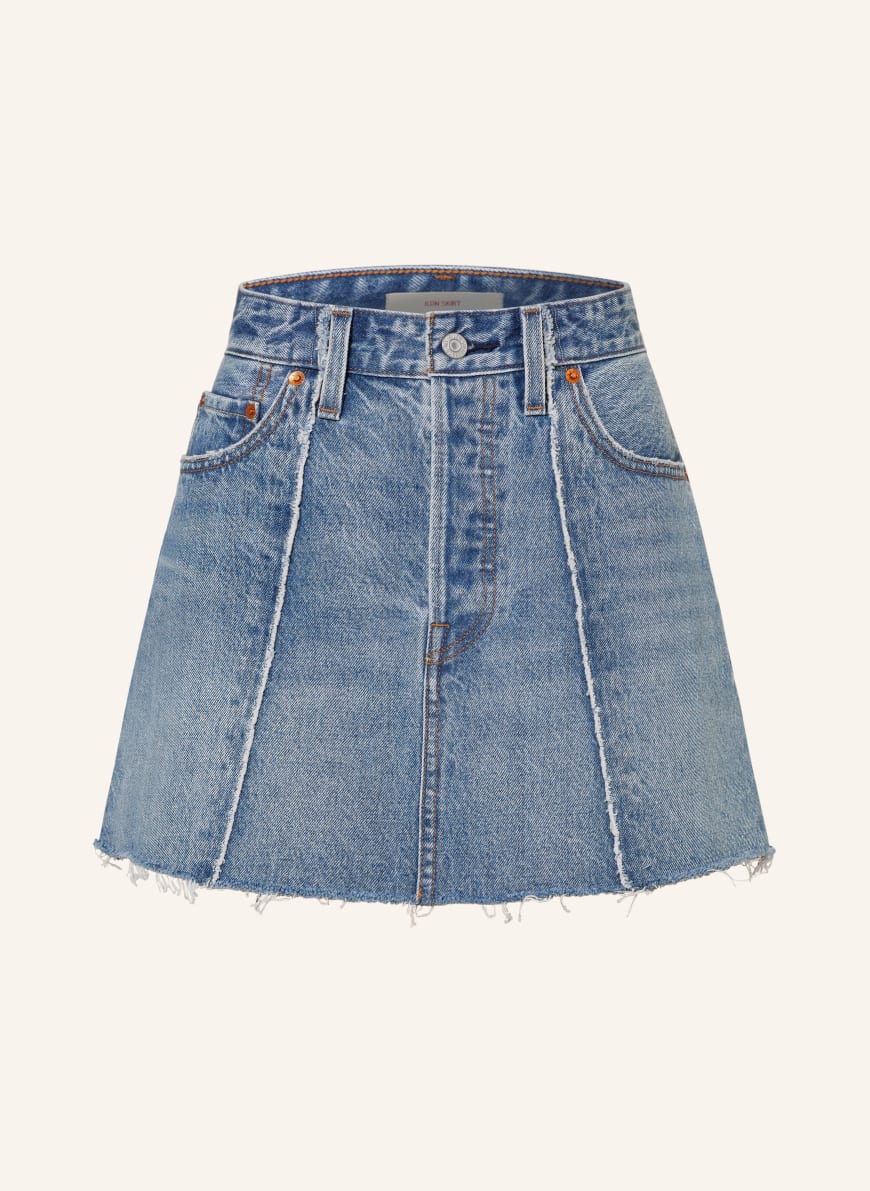 Levi s Denim skirt in 00 med indigo worn in