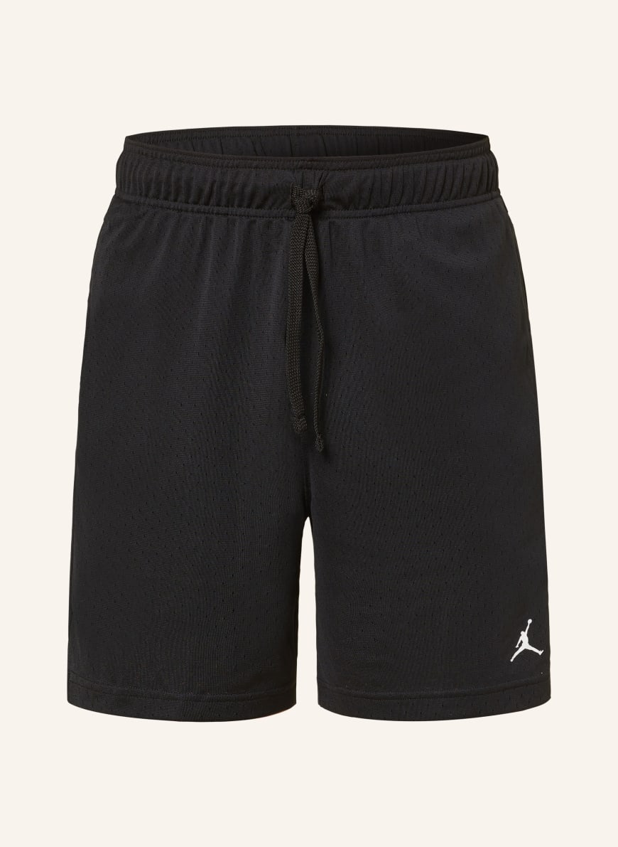 JORDAN Basketball shorts JORDAN SPORT DRI-FIT in black/ white
