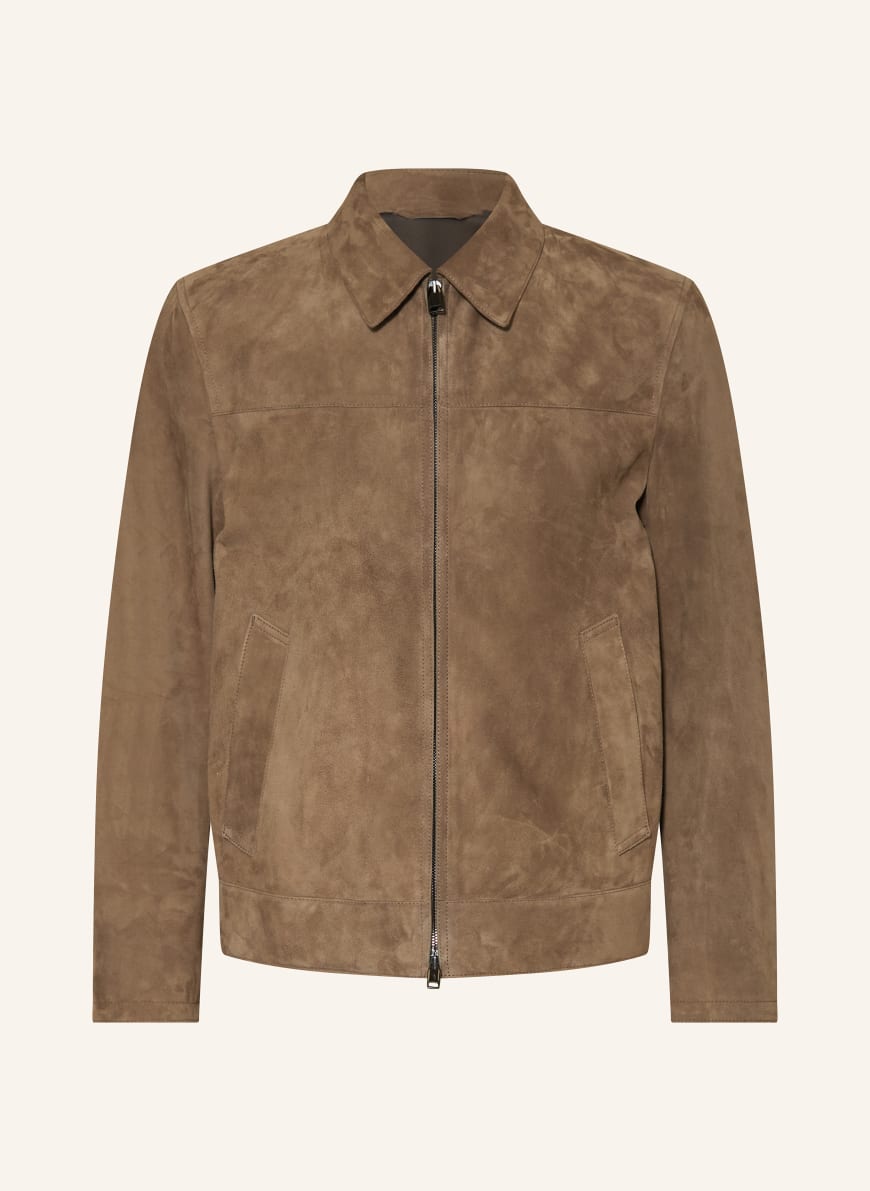 Theory noland new arrivals suede jacket