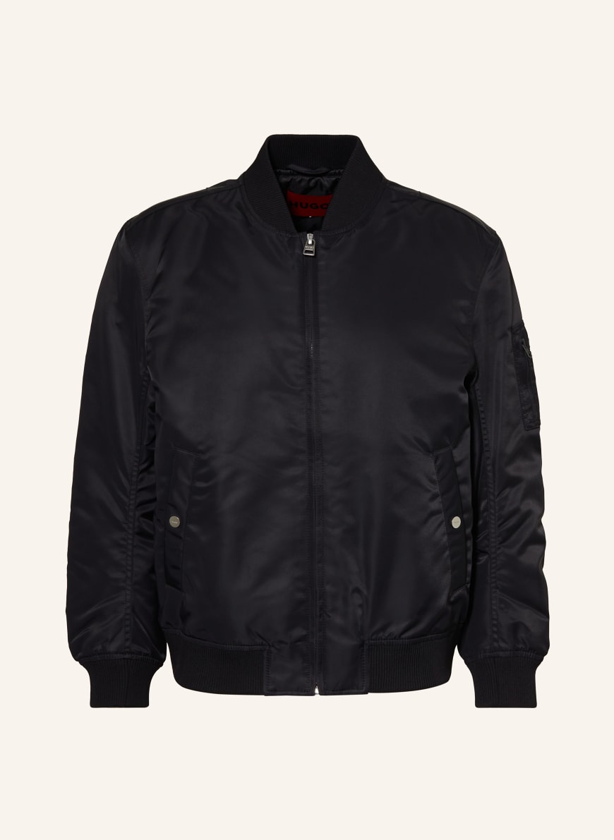HUGO Bomber jacket BALAM in black