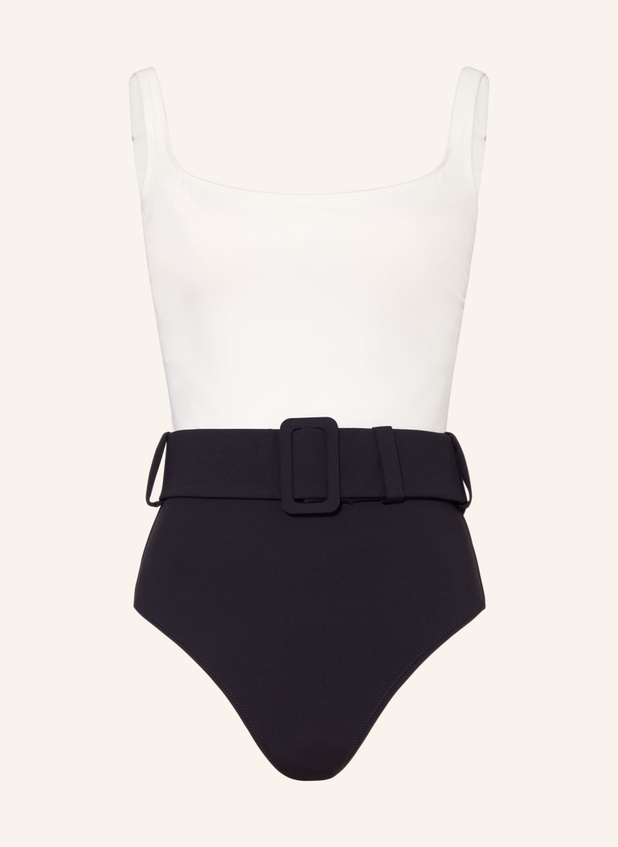 Black belt swimsuit deals