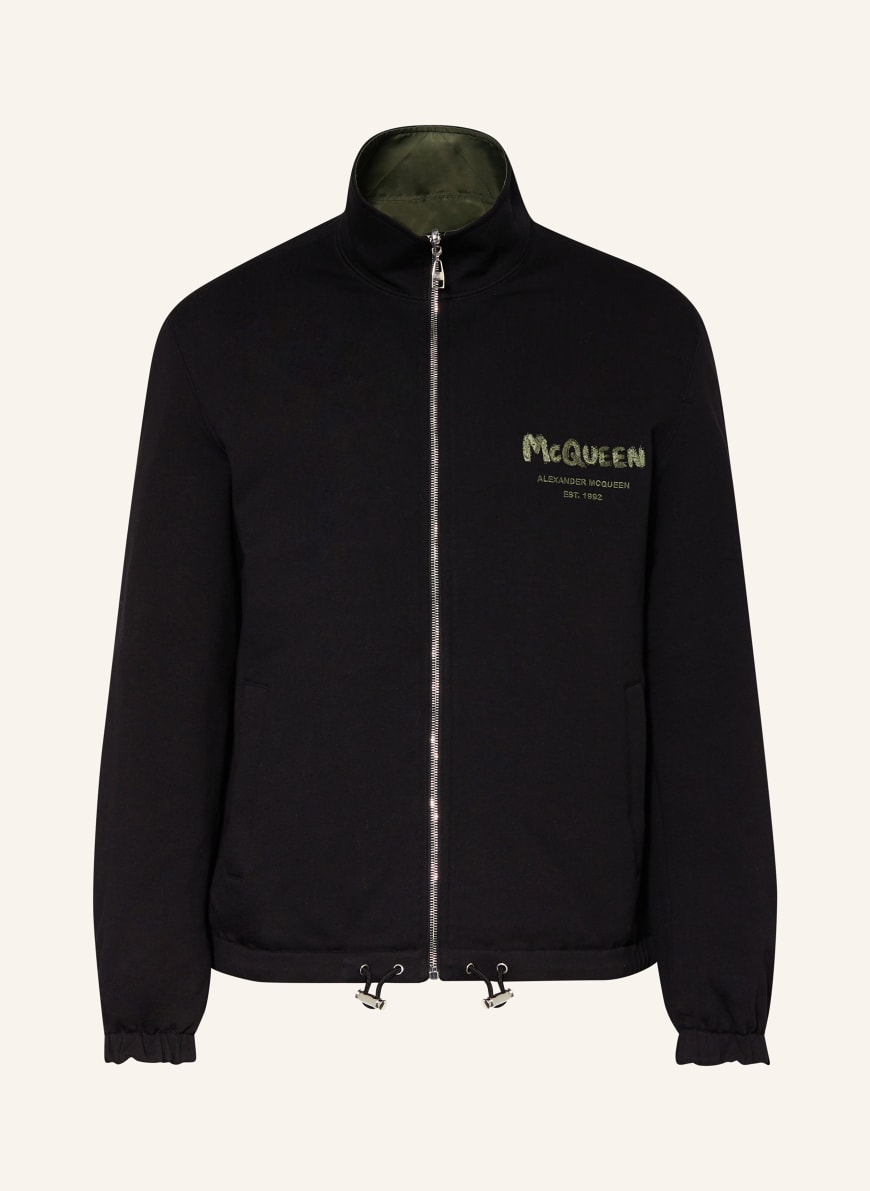 Black bomber jacket with gold zipper store