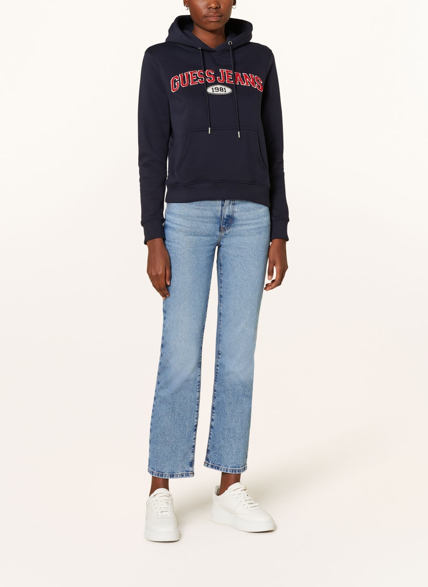GUESS JEANS Hoodie in dark blue