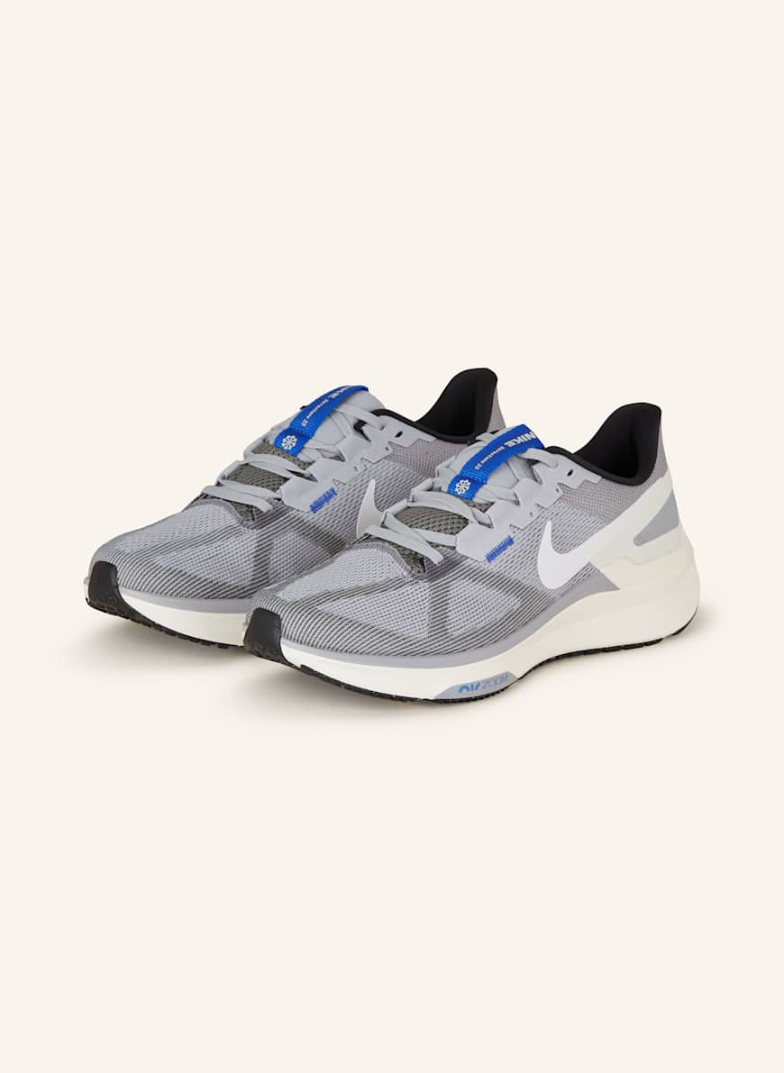 Nike Laufschuhe AIR ZOOM STRUCTURE 25: BLAUGRAU/ GRAU/ WEISS