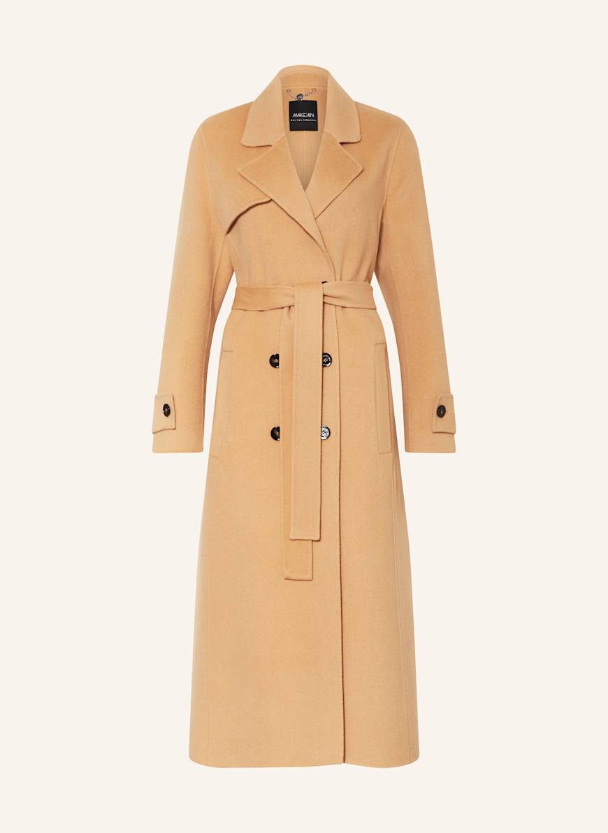 Wintermantel Oversize Mantel Camel Damen Mantel Winter Mantel Only