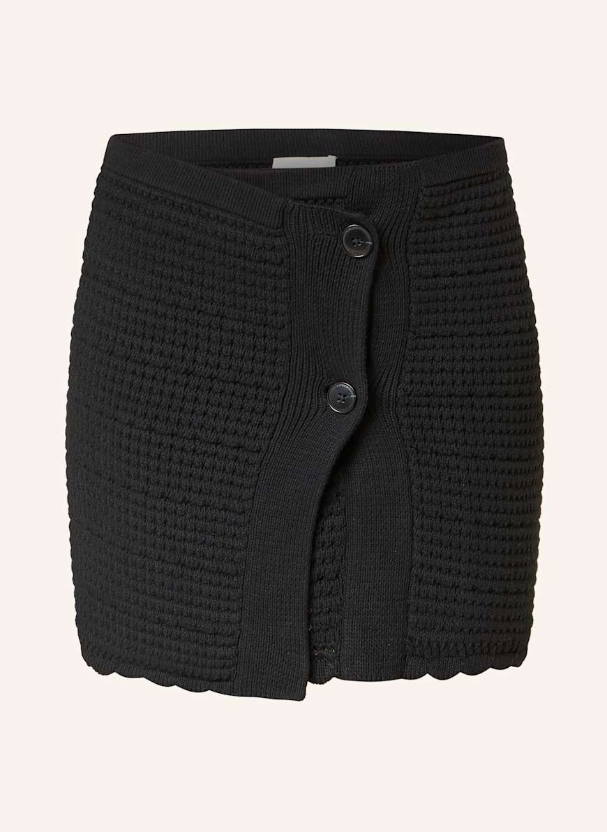 CLOSED Strickrock CROCHET: SCHWARZ