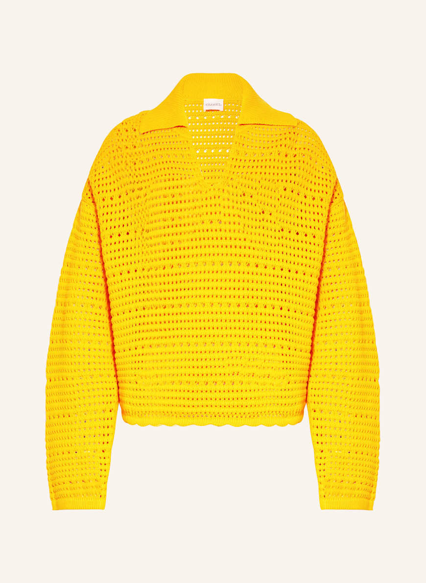 CLOSED Pullover: DUNKELGELB
