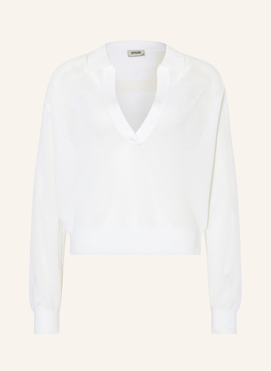 DRYKORN Pullover JORGIA: WEISS