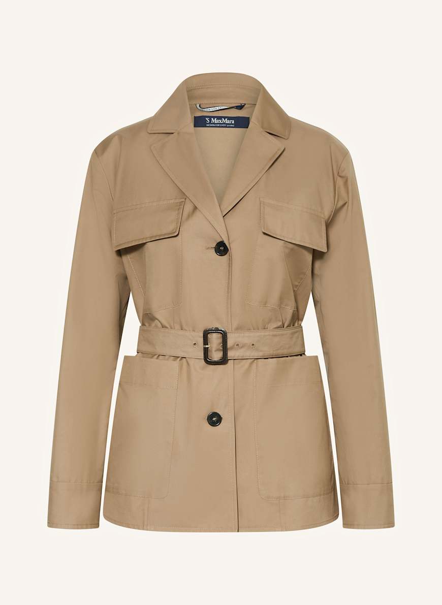 ★S Max Mara 25春夏★GIULIA ベルテッド ジャケット ☆S Max Mara 25春夏☆GIULIA ベルテッド ジャケット S MAX MARA