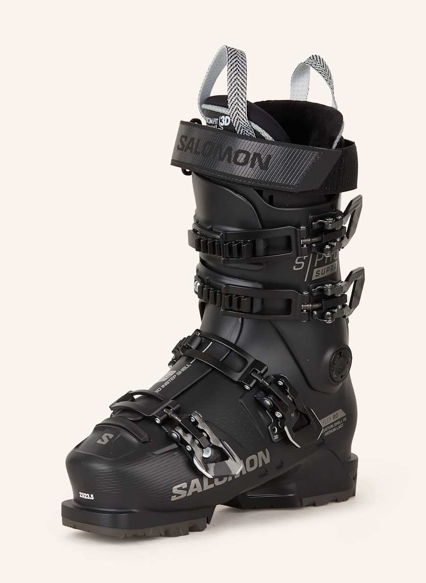 All black salomon boots clearance