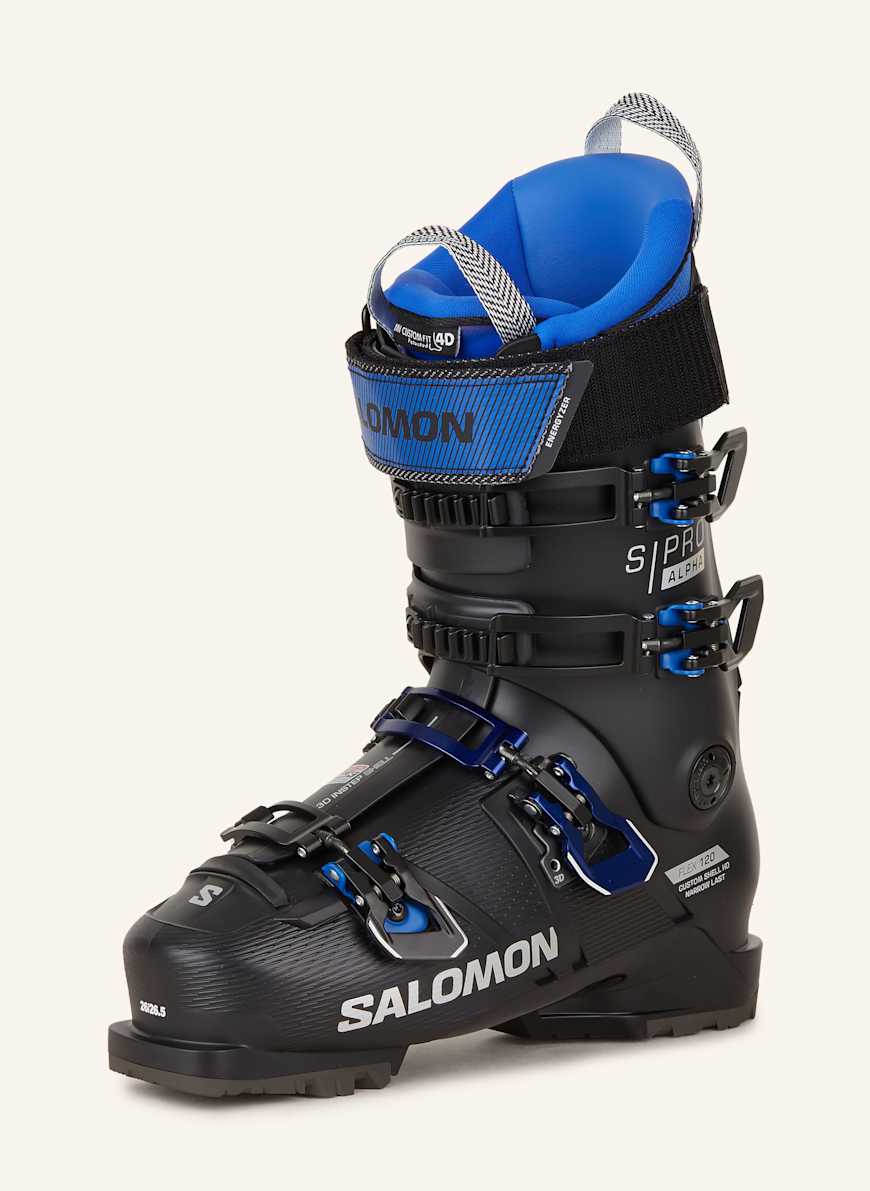 SALOMON Skischuhe S/PRO ALPHA 120 in schwarz / blau