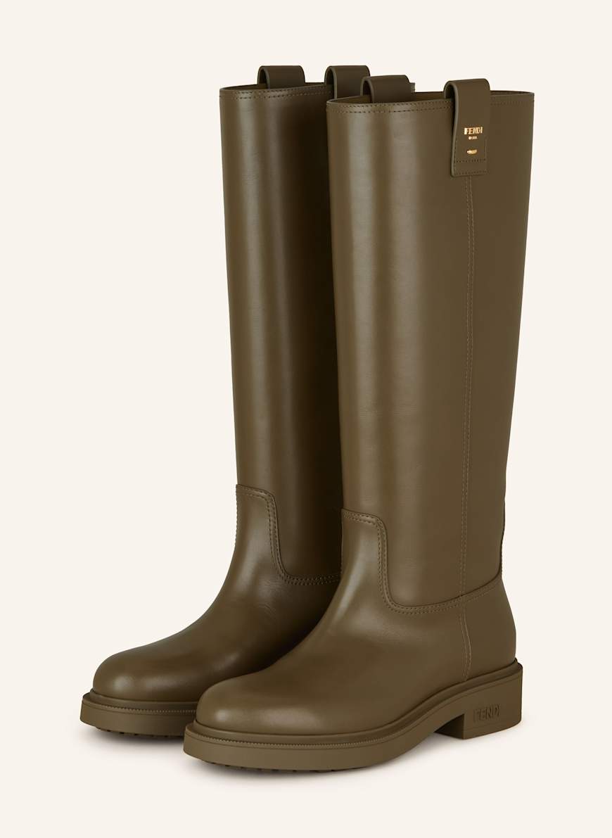FENDI Stiefel: OLIV