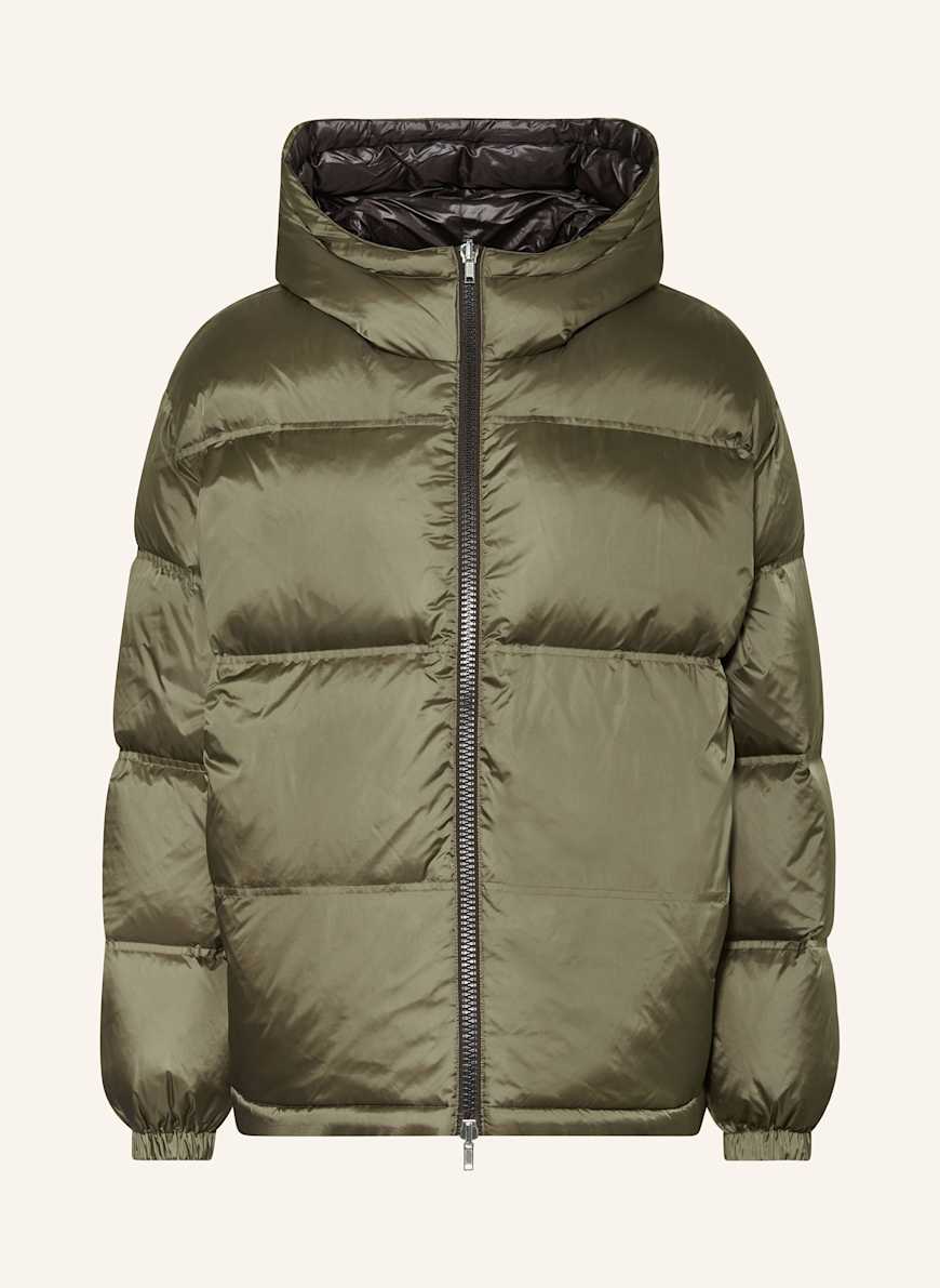 Hood Calvin Klein Daunenmantel Khaki Parka Daunenmantel Calvin