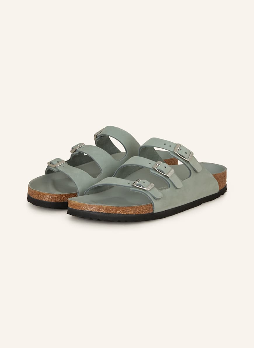 BIRKENSTOCK Pantoletten FLORIDA FRESH: HELLGRÜN