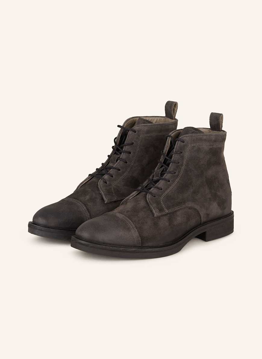 ALLSAINTS Lace up boots DRAGO in dark gray