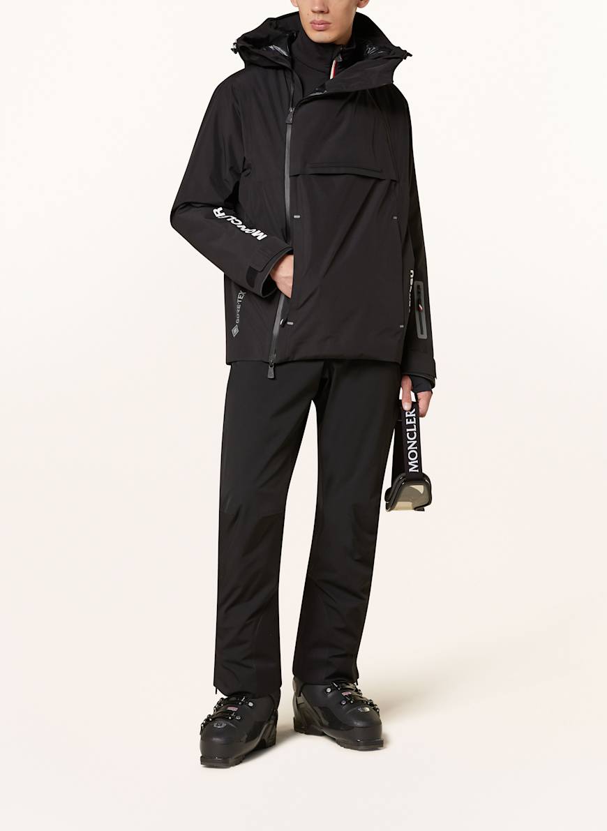 MONCLER GRENOBLE STAZ ski jacket in black