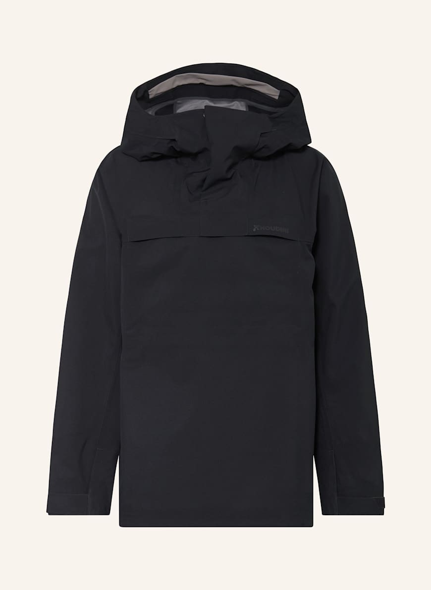HOUDINI SHELTER hardshell ski jacket in black