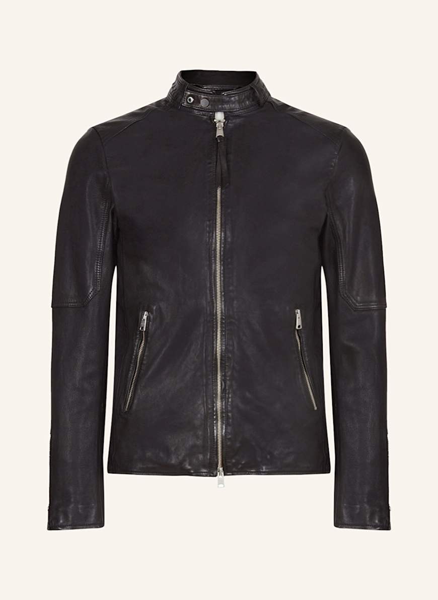 ALLSAINTS Leather jacket CORA in black